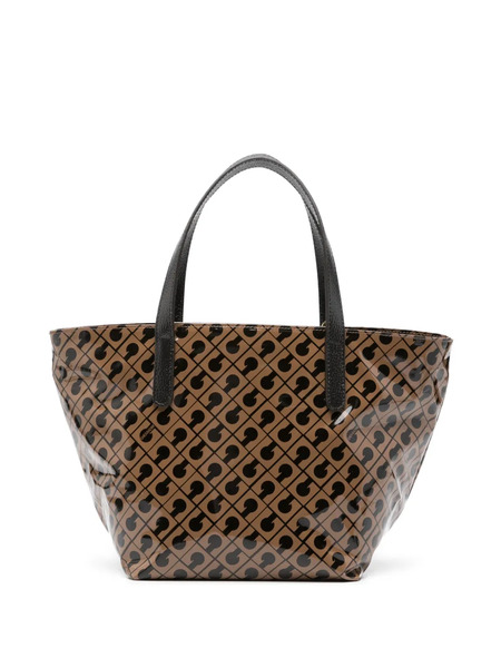  Gherardini Small Patterned Tote Bag - Brown 