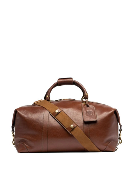  Ghurka Cavalier Ii Leather Holdall - Brown 