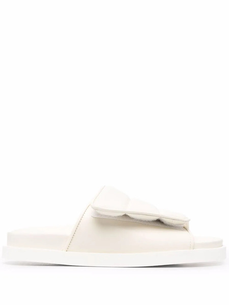  Giaborghini Gia 3 Touch-strap Sandals - Neutrals 