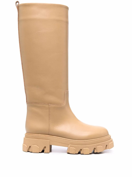  Giaborghini Perni 07 Leather Boots - Neutrals 