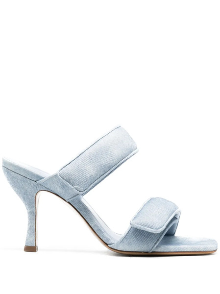  Giaborghini Slip-on Touch-strap Sandals - Blue 