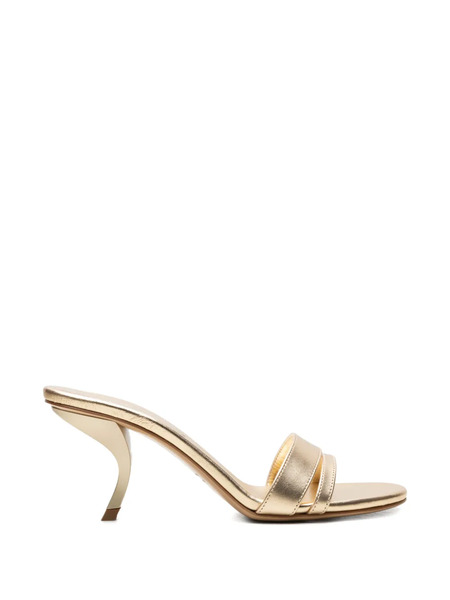  Giaborghini Two-strap Sandals - Gold 