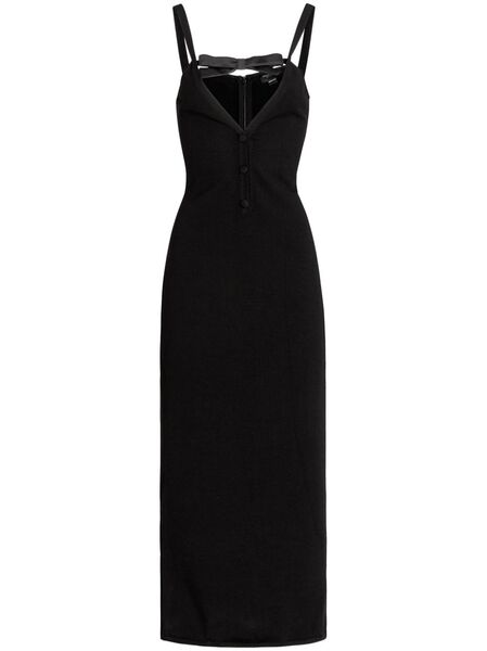  Giambattista Valli Cut-out Detailing Long Dress - Black 