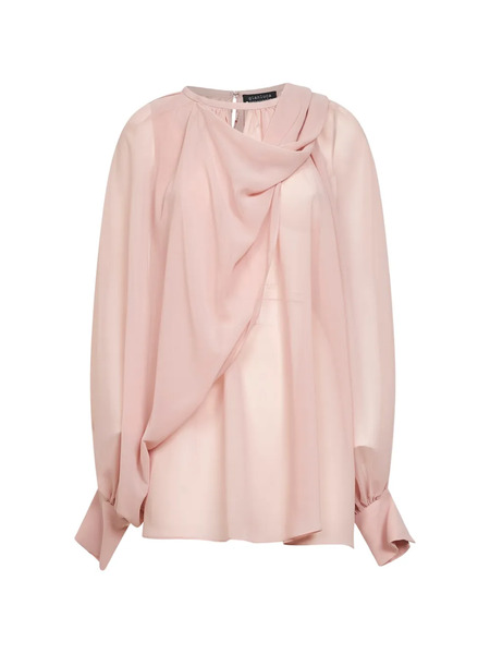  Gianluca Capannolo Draped Blouse - Pink 