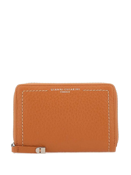 Gianni Chiarini Bubble Grained-leather Wallet - Orange 