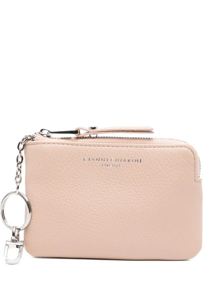  Gianni Chiarini Grained Leather Wallet - Neutrals 