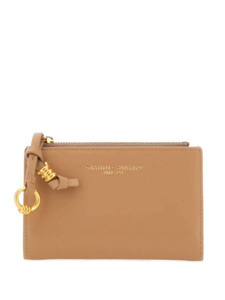  Gianni Chiarini Knot-detail Zip Wallet - Neutrals 