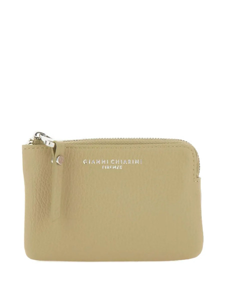  Gianni Chiarini Pebbled Leather Wallet - Neutrals 