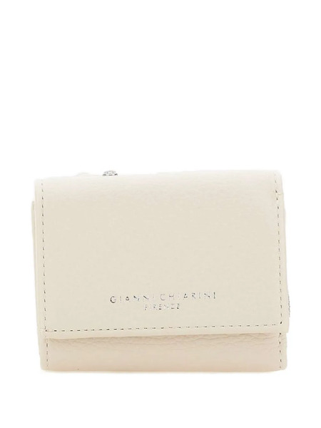  Gianni Chiarini Pebbled Zip Wallet - Neutrals 