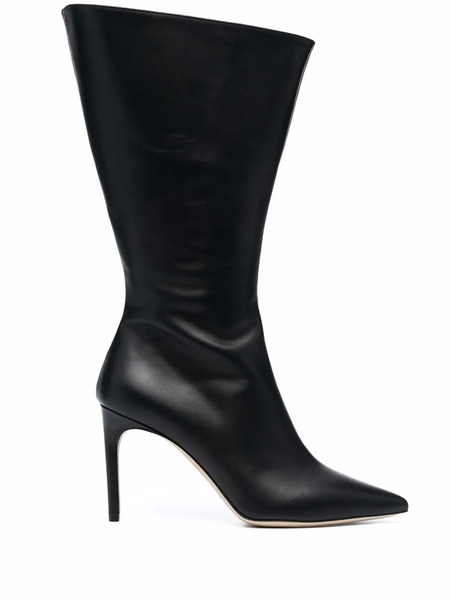  Giannico Victoria Leather Boots - Black 