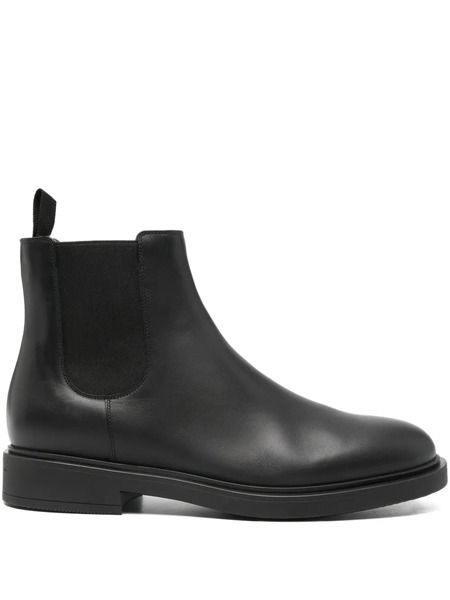  Gianvito Rossi Douglas Elastic-panel Chelsea Boots - Black 