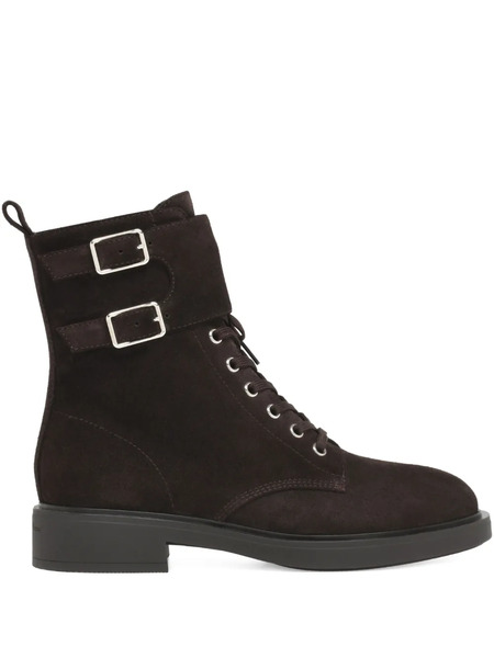  Gianvito Rossi Suede Boots - Brown 