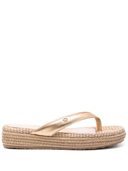  Gianvito Rossi Tahiti Flip Flops - Neutrals 