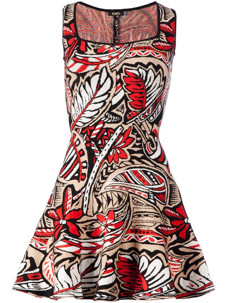  Gig Knitted Dress - Red 