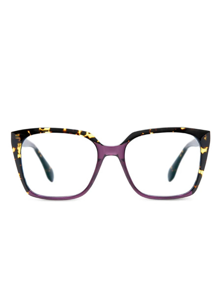  Gigi Studios Ara Cat-eye-frame Glasses - Purple 