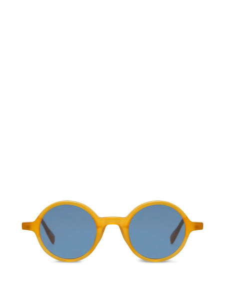  Gigi Studios Greta Round-frame Sunglasses - Yellow 