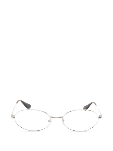  Gigi Studios Isola Oval-frame Glasses - Silver 