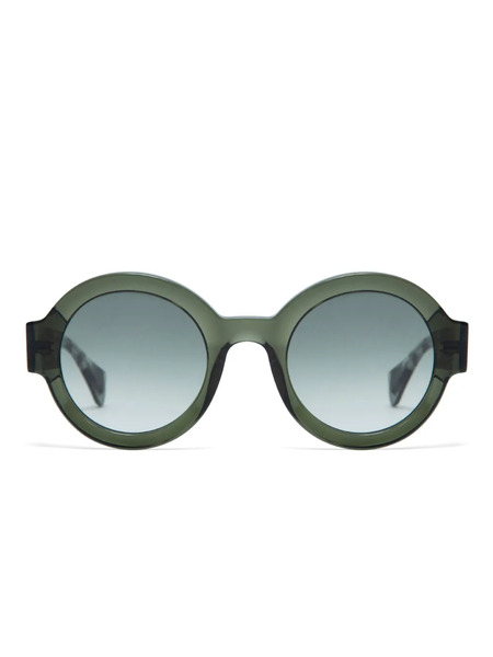  Gigi Studios Laura Round-frame Sunglasses - Green 