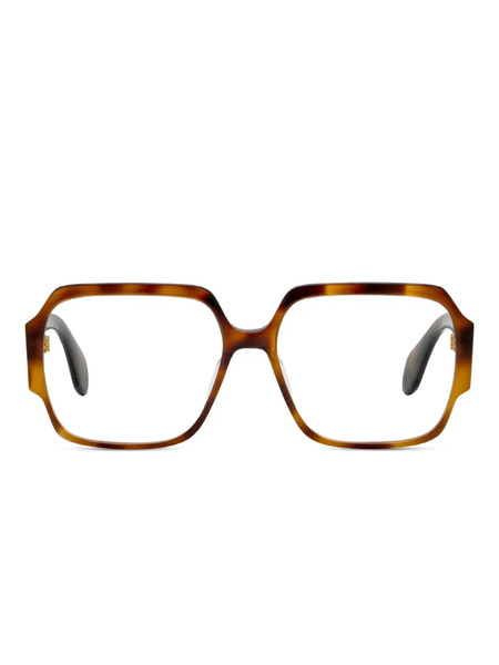  Gigi Studios Neira Square-frame Glasses - Brown 
