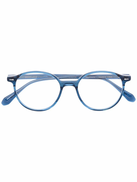  Gigi Studios Round-frame Glasses - Blue 