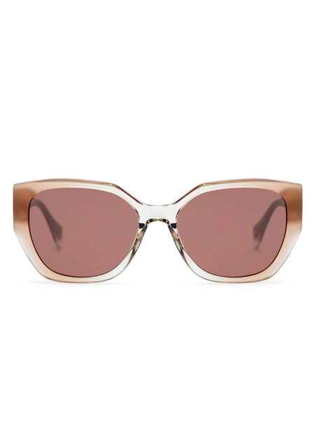  Gigi Studios Round-frame Sunglasses - Neutrals 