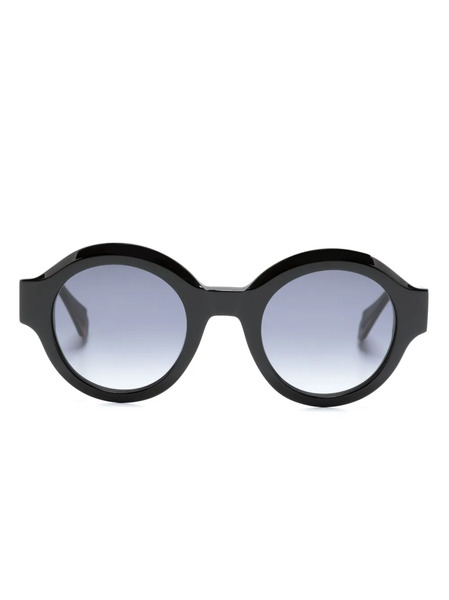  Gigi Studios Stella Round-frame Sunglasses - Black 