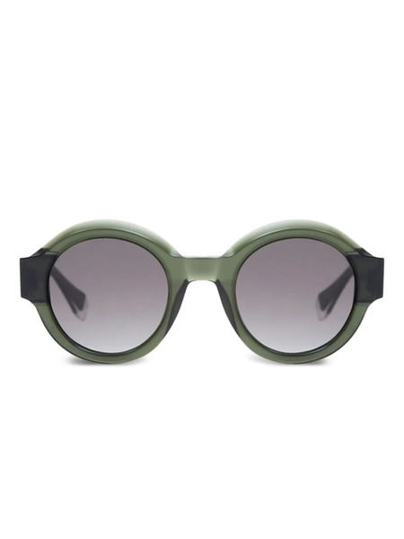  Gigi Studios Stella Round-frame Sunglasses - Green 