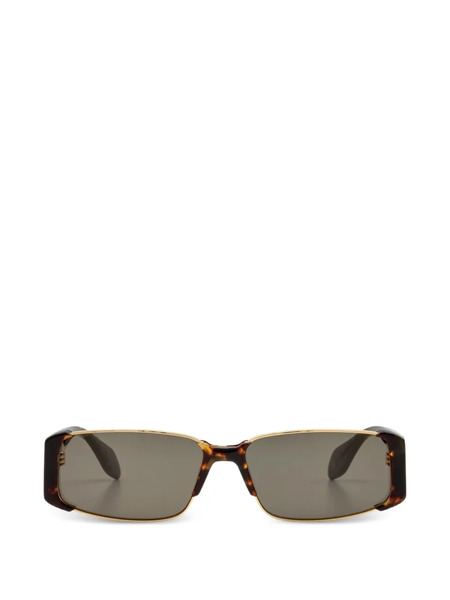  Gigi Studios Viana Square-frame Sunglasses - Brown 