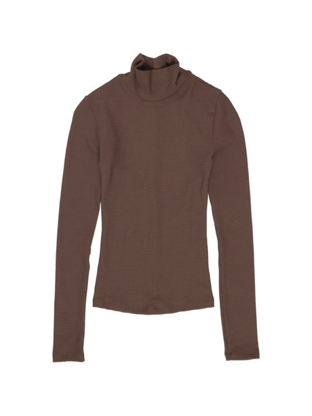  Gil Rodriguez Mock-neck T-shirt - Brown 