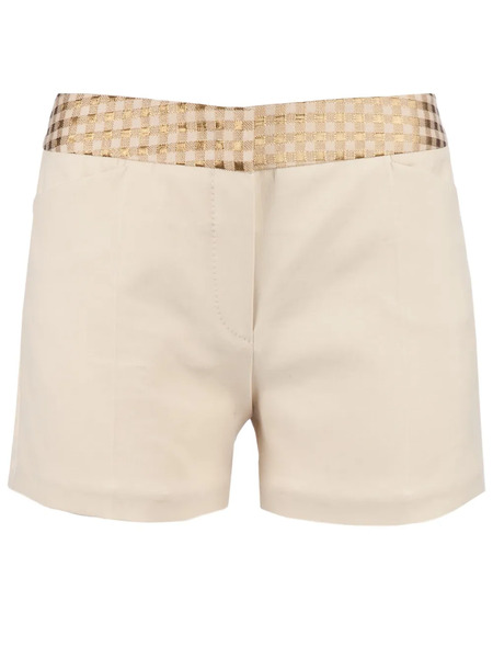  Giles Structured Shorts - Neutrals 