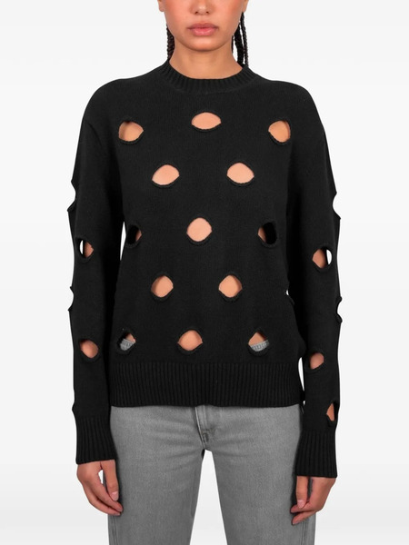  Gimaguas Pull Openwork Sweater - Black 