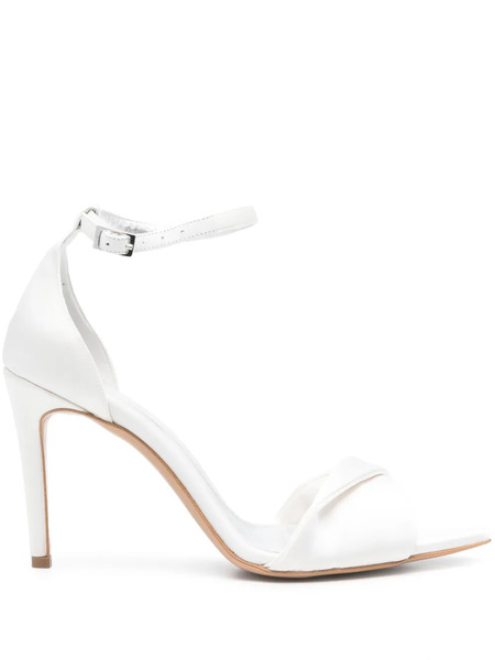  Ginissima 95mm Cleo Sandals - White 