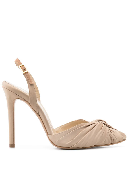  Ginissima 105mm Satined Pumps - Neutrals 