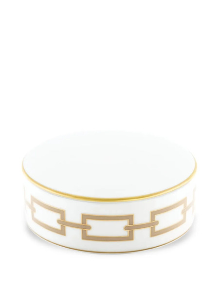  Ginori 1735 Catene Chain-link Trinket Box (5.3cm X 13.2cm) - White 