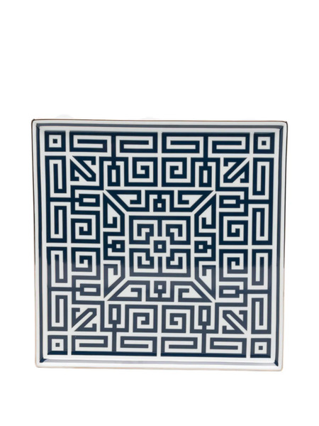  Ginori 1735 Labirinto Pattern Plate - White 
