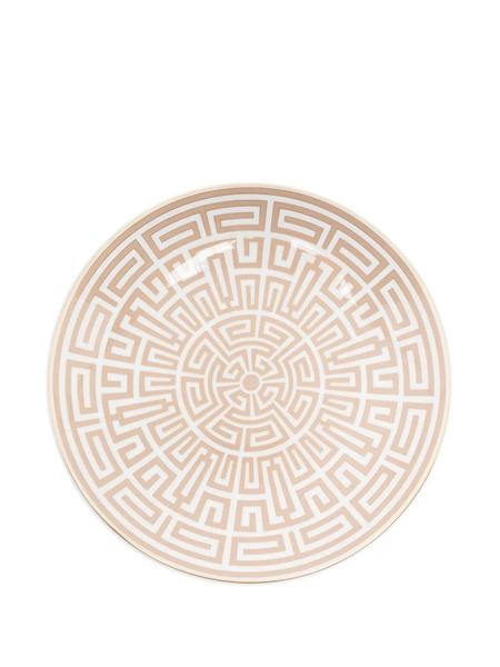  Ginori 1735 Labirinto Round Plate - Neutrals 