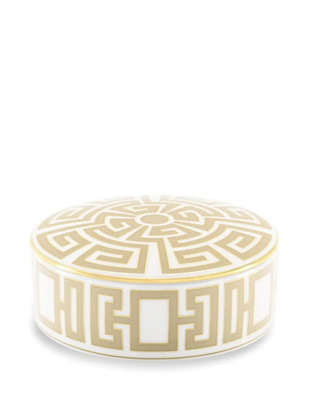  Ginori 1735 Labyrinth Pattern Trinket Box - White 