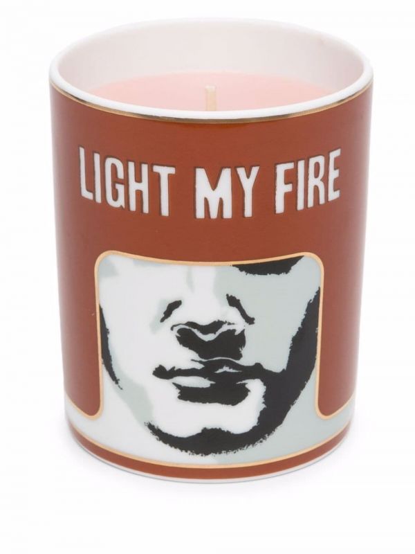  Ginori 1735 Light My Fire Candle - Red 