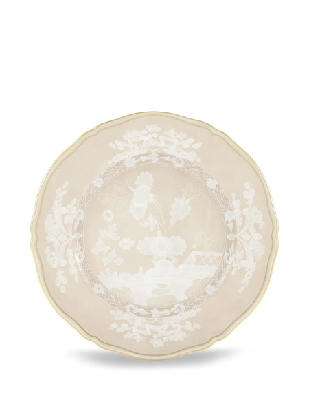  Ginori 1735 Oriente Floral-embellished Dinner Plate - Neutrals 