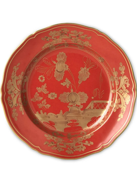  Ginori 1735 Oriente Italiano Dessert Plate (21cm) - Red 