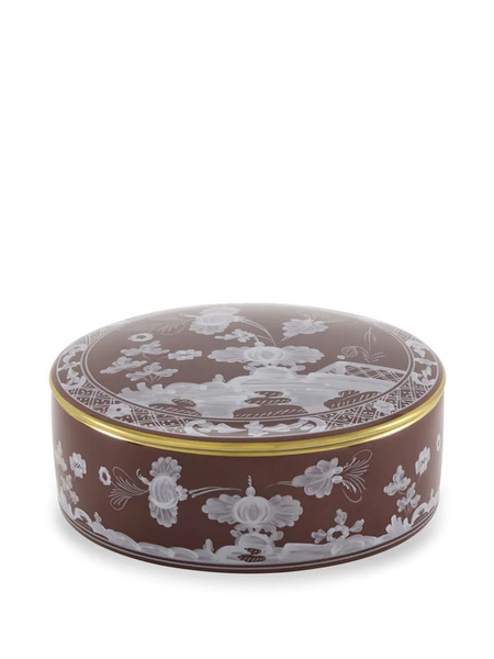  Ginori 1735 Oriente Italiano Trinket Box - Brown 