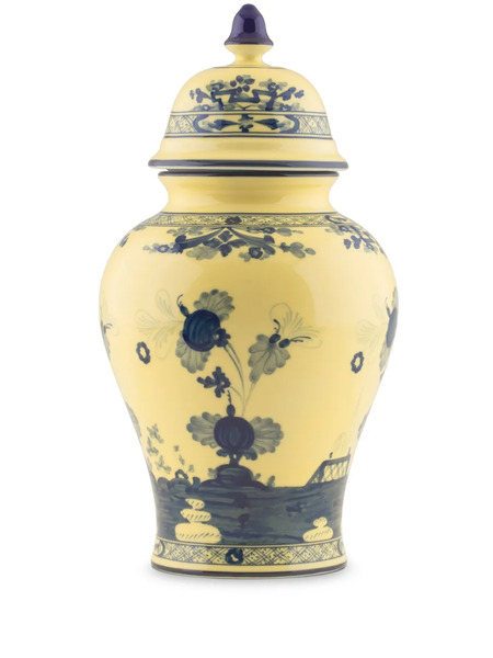  Ginori 1735 Oriente Italiano Vase (31cm) - Yellow 