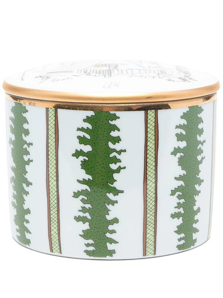  Ginori 1735 Palazzo Centauro Ceramic Box - Blue 