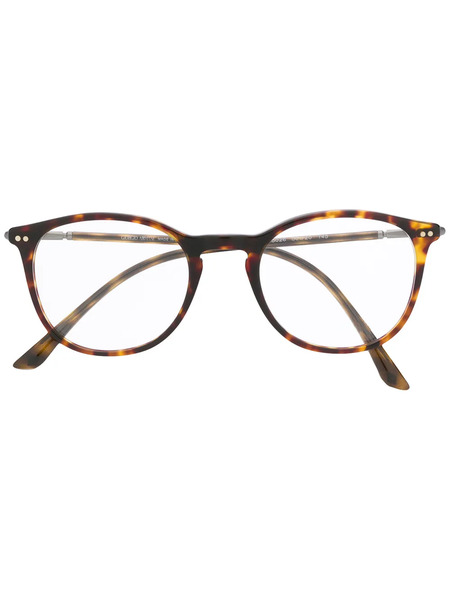  Giorgio Armani Angular Glasses - Brown 