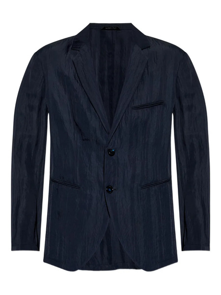  Giorgio Armani Buttoned Blazer - Blue 