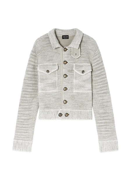  Giorgio Armani Buttoned Pocket Jacket - Neutrals 