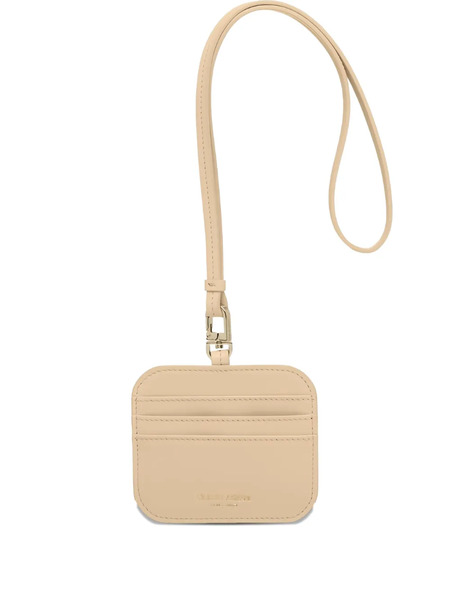  Giorgio Armani Card-holder Neck-strap Wallet - Neutrals 