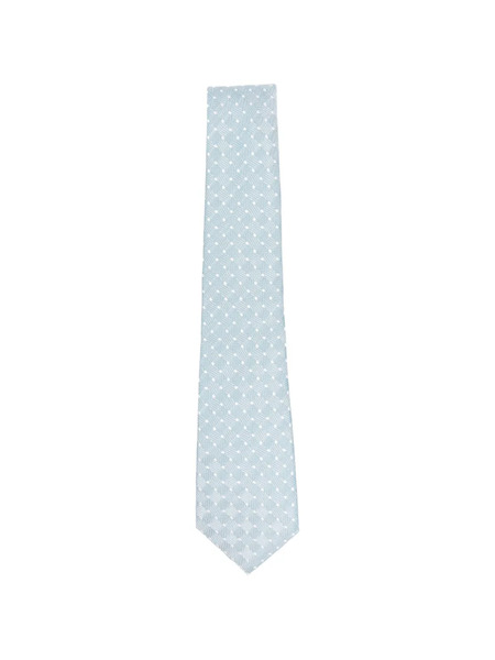  Giorgio Armani Dotted Tie - Blue 