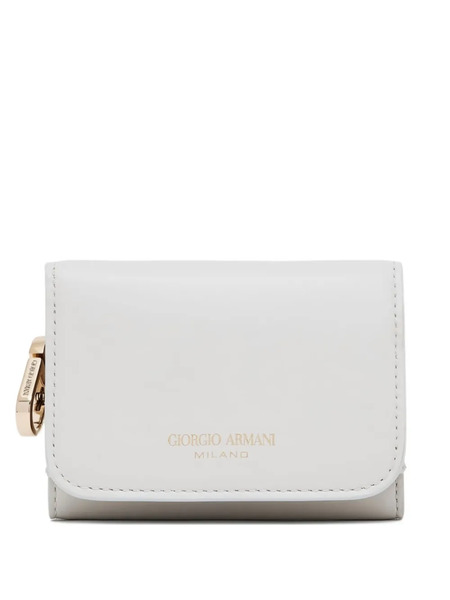  Giorgio Armani Leather Wallet - Grey 