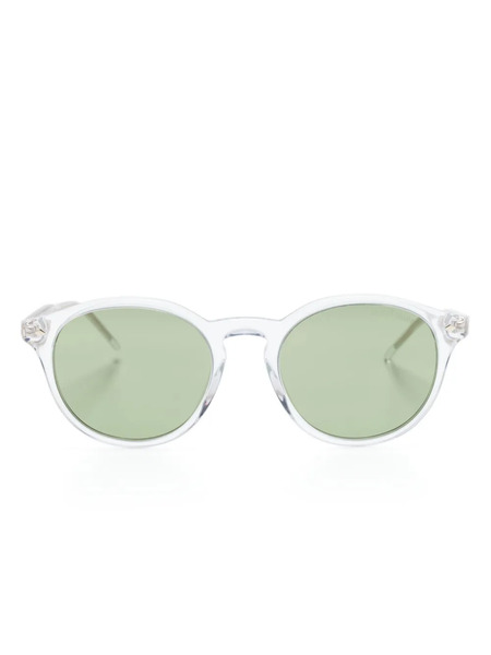  Giorgio Armani Pantos-frame Sunglasses - Neutrals 